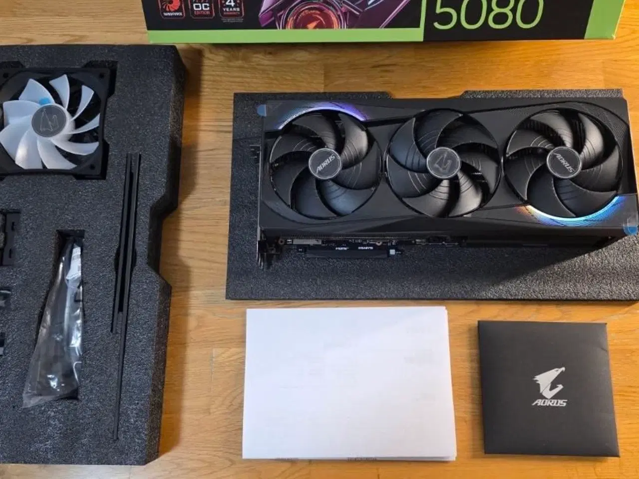 Billede 1 - Gigabyte AORUS Master RTX 5080 – 16 GB
