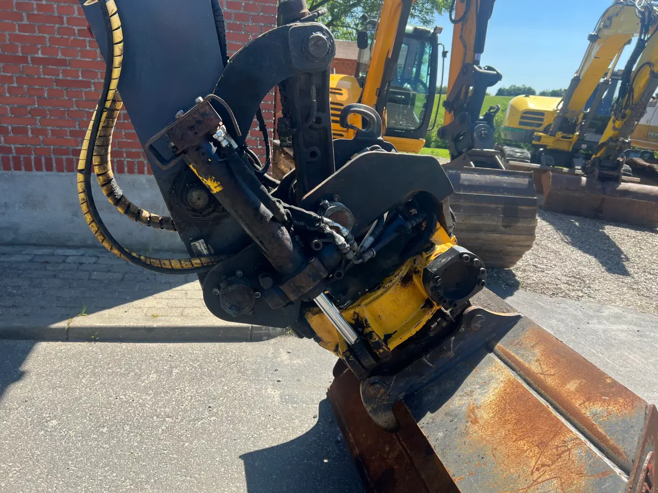 Billede 3 - Terex tc75 med engcon rotortilt