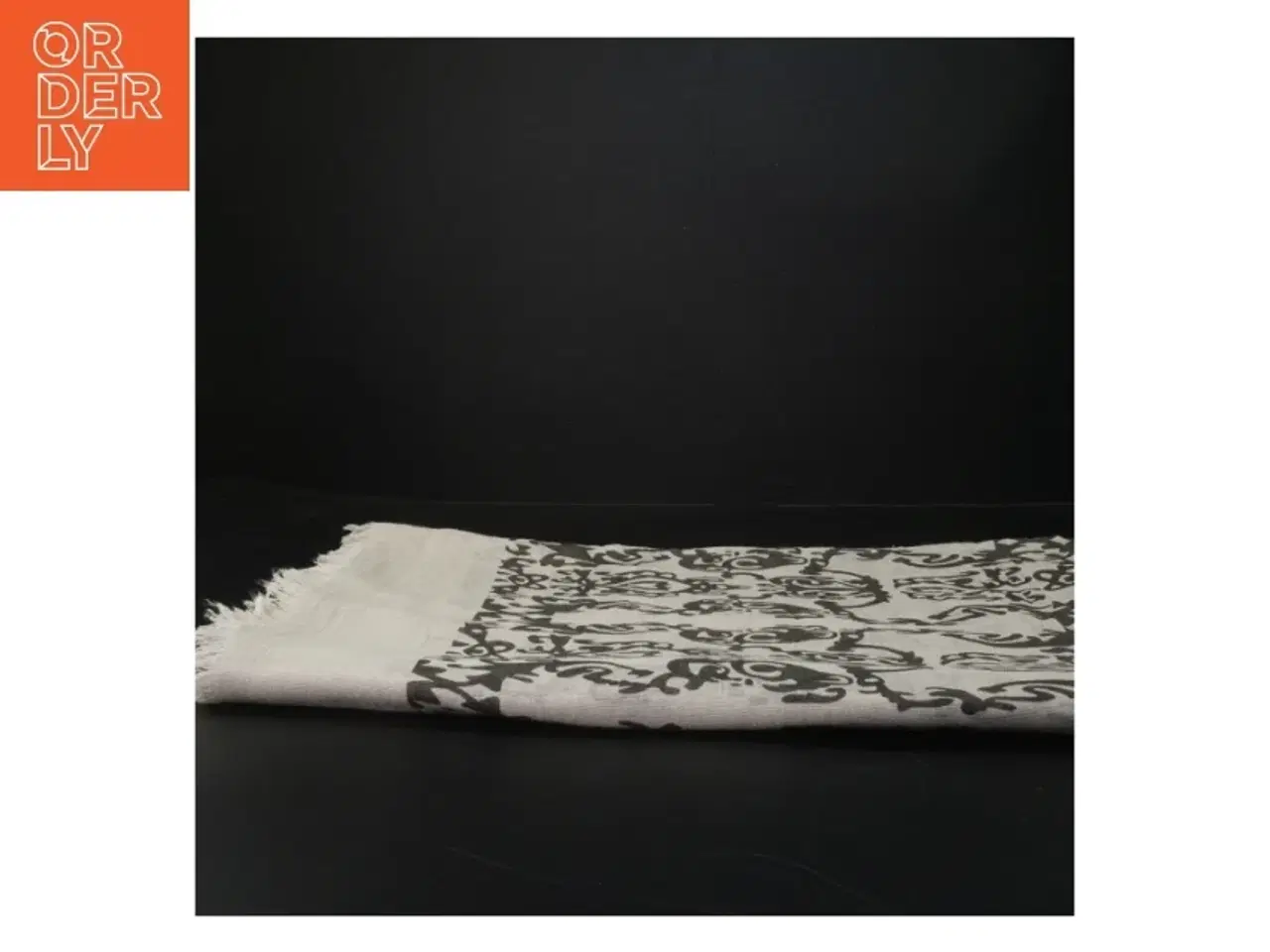 Billede 4 - Dekorativt tørklæde med mønster fra Ystrdy (str. 195 x 100 cm)