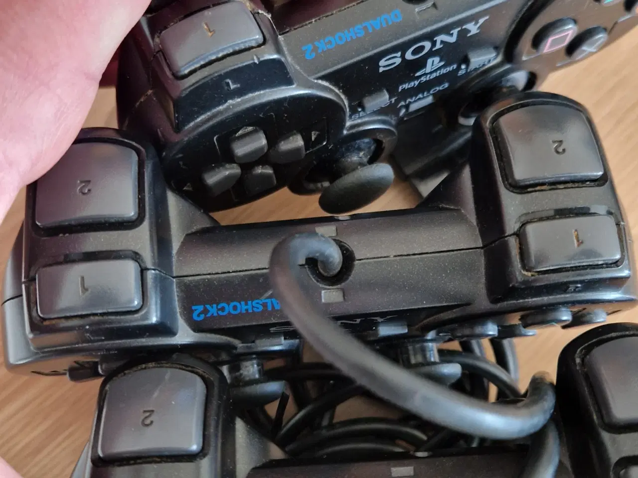 Billede 2 - 🎮 3x Original Sony PlayStation 2 DualShock 2