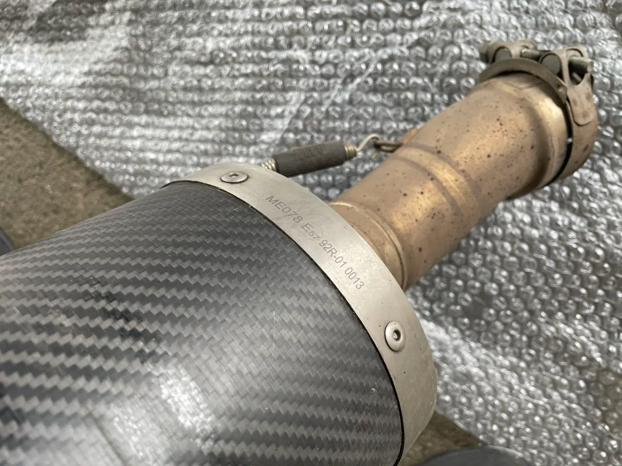 Billede 5 - Mivv Oval Carbon sportsudstødning til BMW R1250