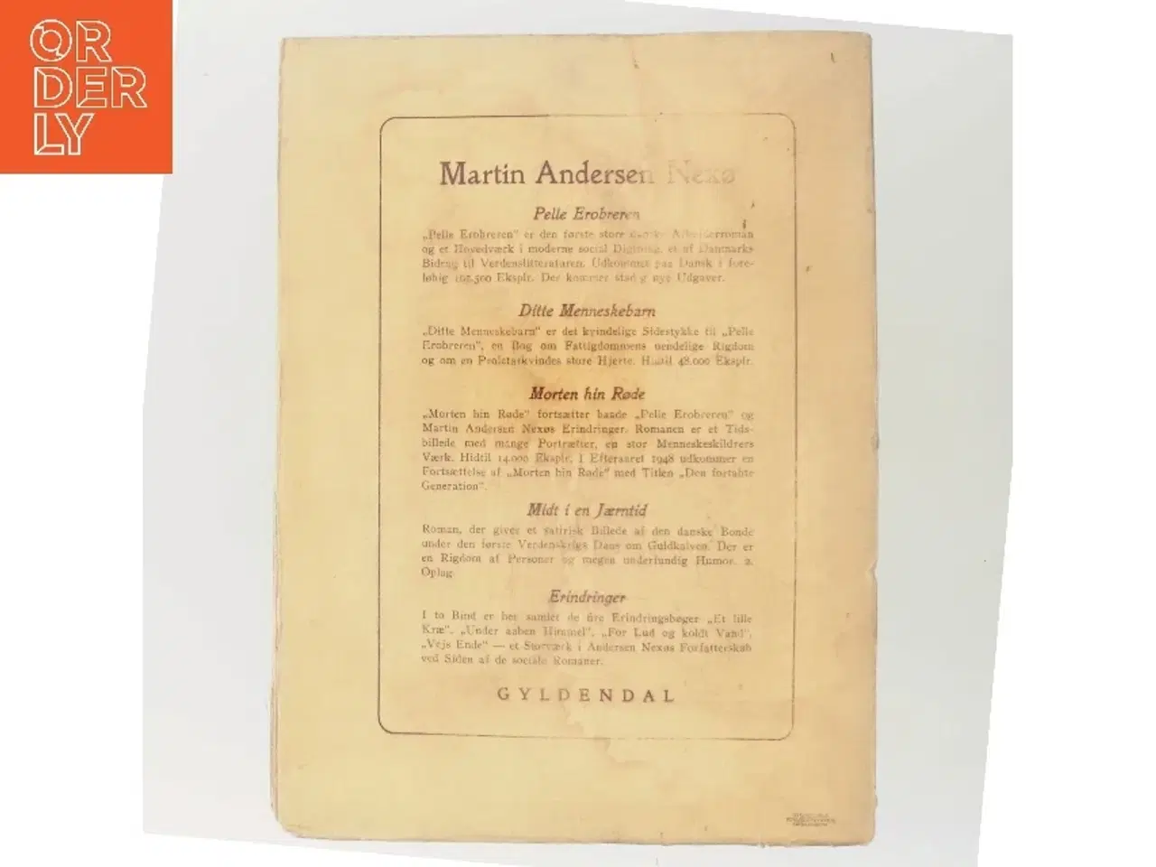 Billede 3 - Midt i en Jærntid af Martin Andersen Nexø (Bog)