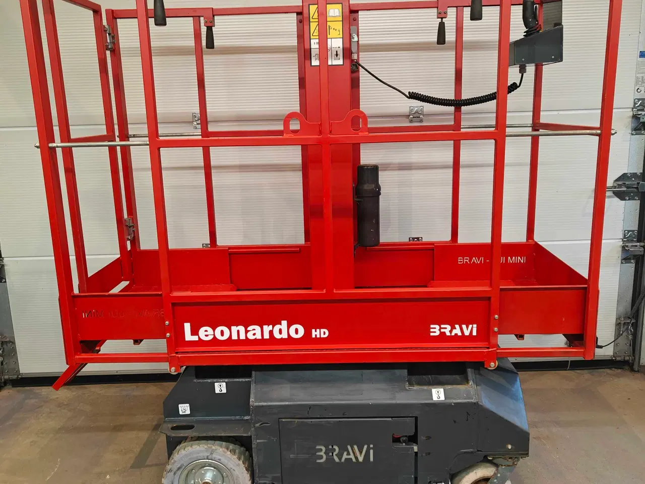 Billede 3 - Bravi Leonardo HD - arbejdshøjde 4.9mtr - nye batt