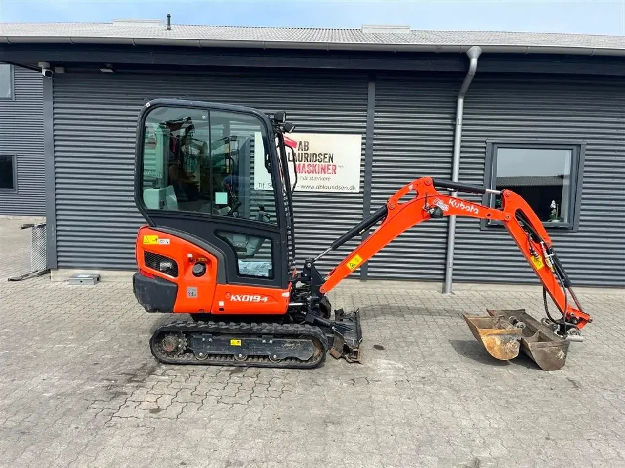 Billede 1 - Kubota KX019-4 tiltman og 3 skovle kun kørt 912timer