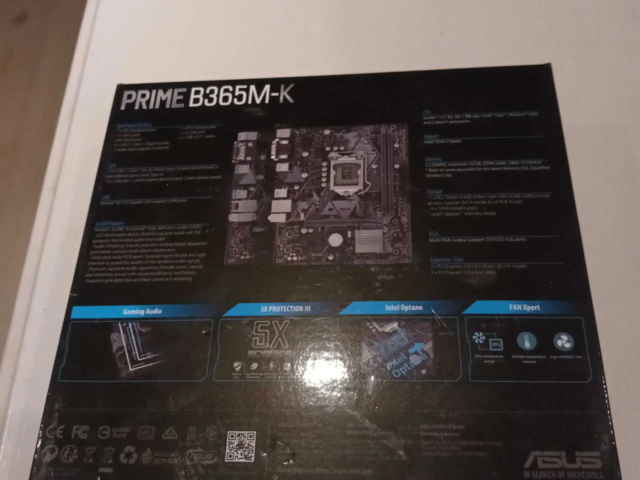 Billede 3 - Asus B365M-K bundkort