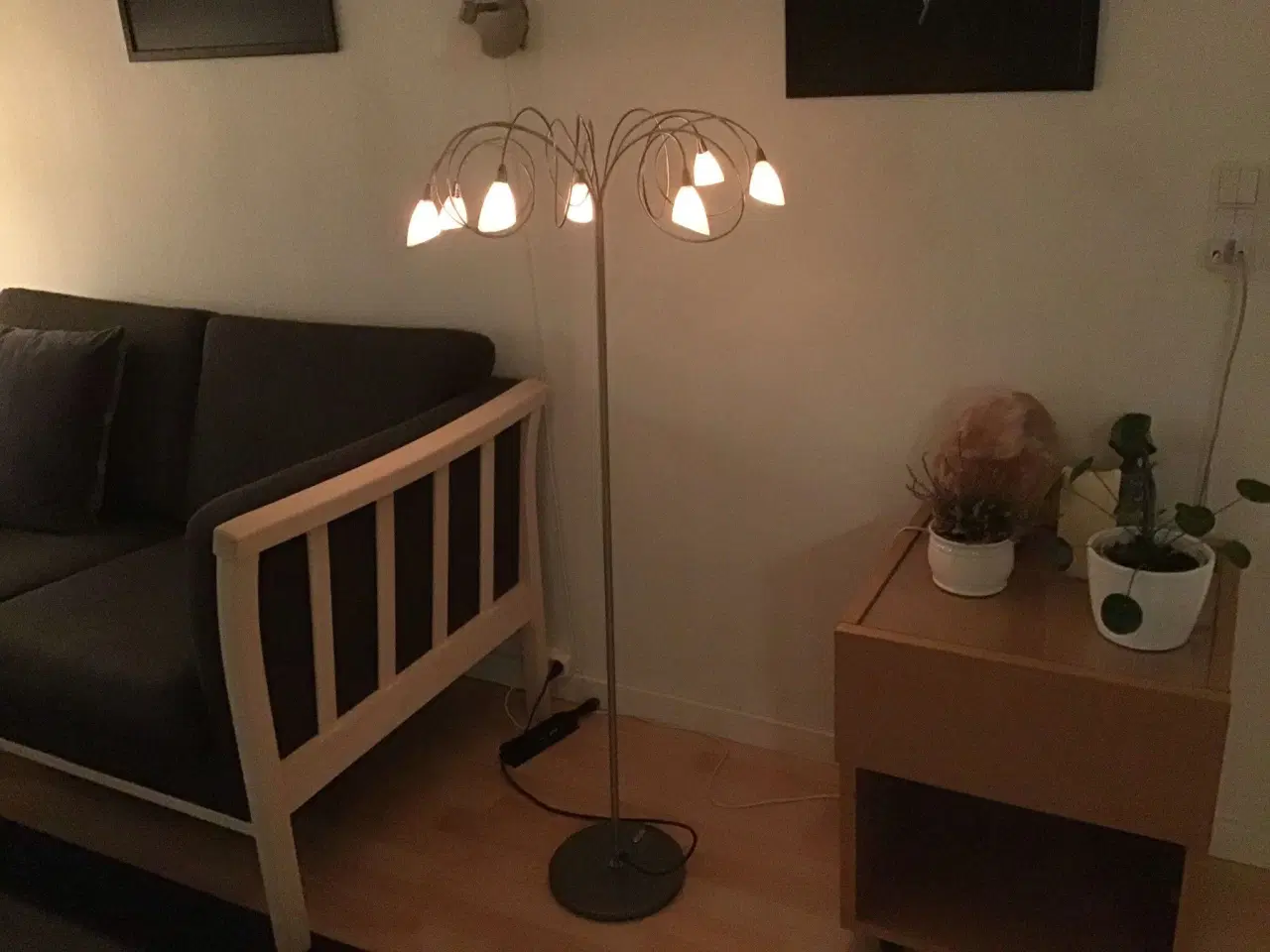 Billede 1 - Lampe Med lysdæmpning