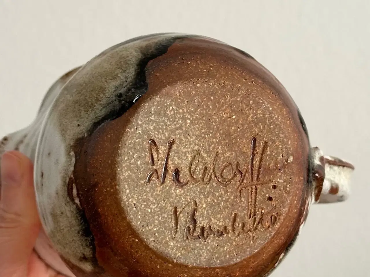 Billede 7 - Keramikkande, signeret