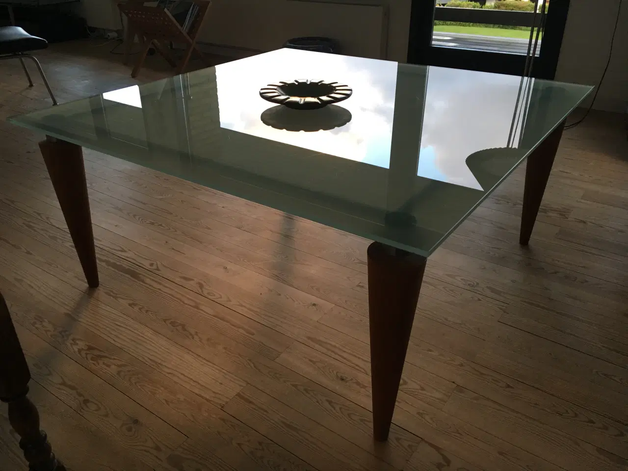 Billede 2 - Sofabord mat glas - kvadratisk