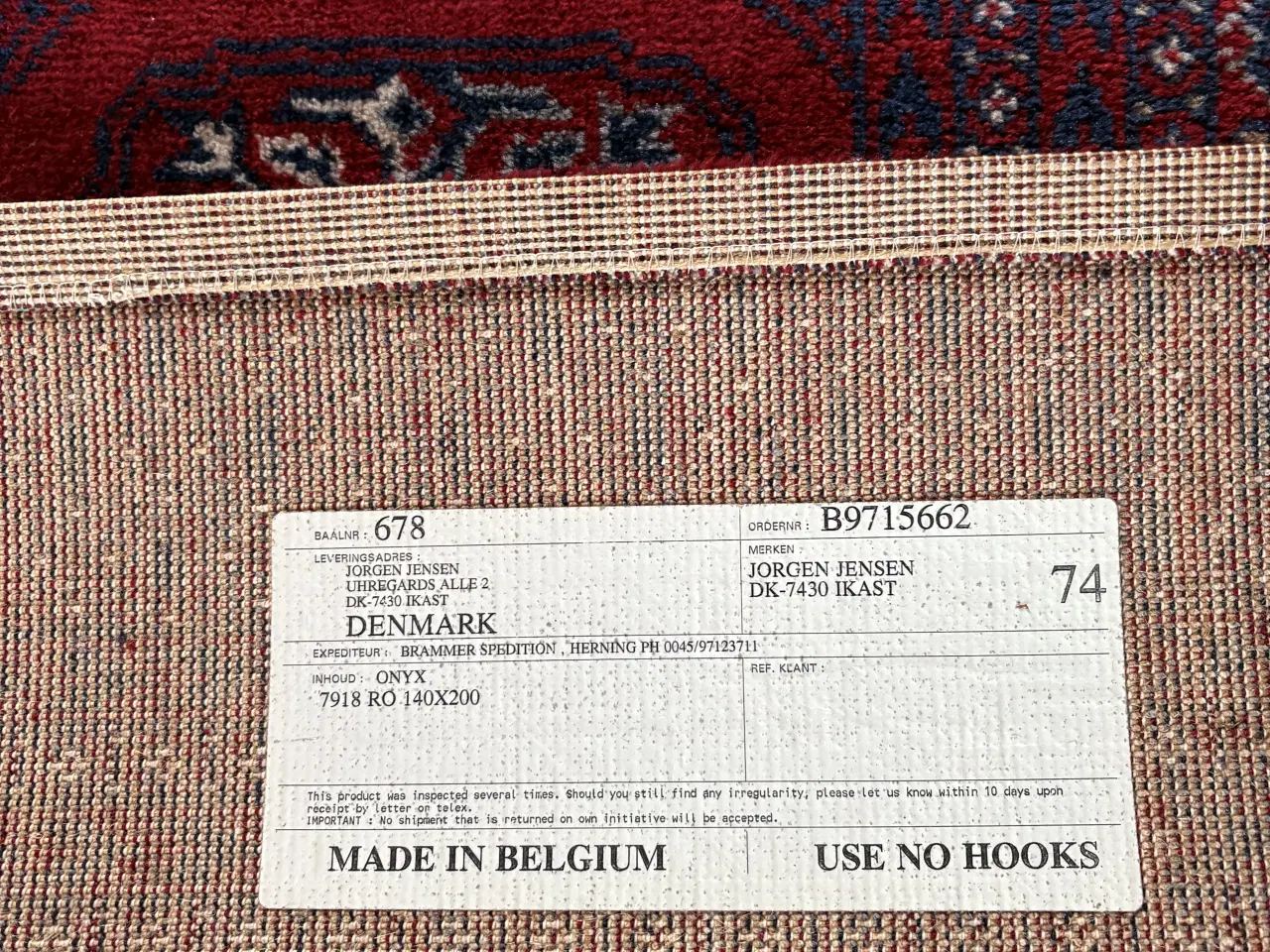 Billede 3 - Osta Carpets Belgisk