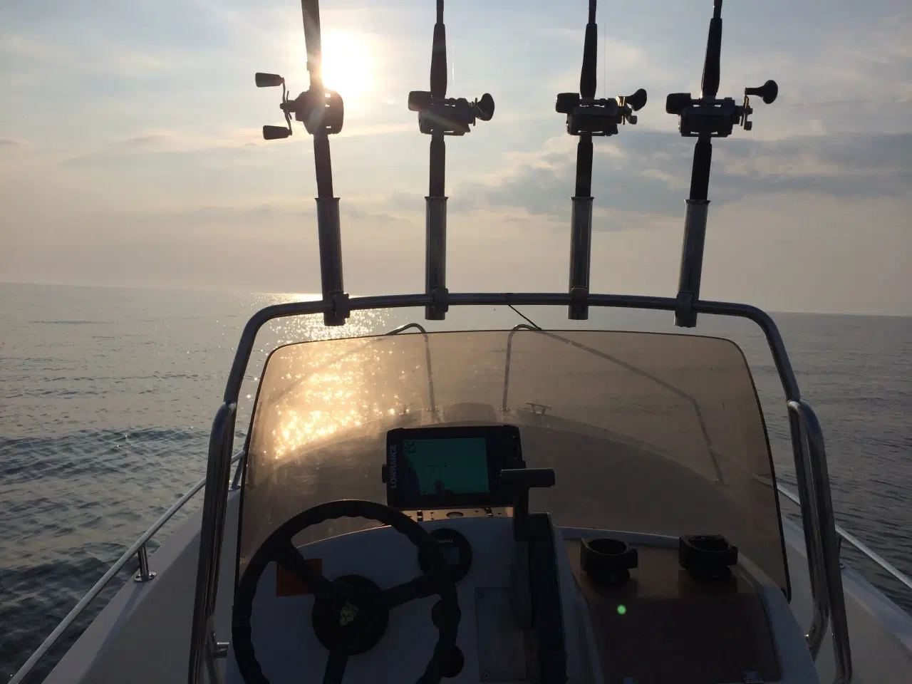 Billede 7 - Ryds 485 DL - Big Fish - Rigget op til trolling