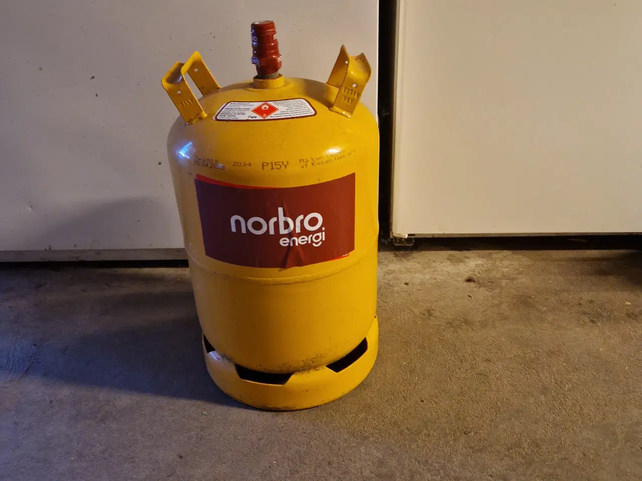 Billede 1 - Gasflasker med gas 11 kg.