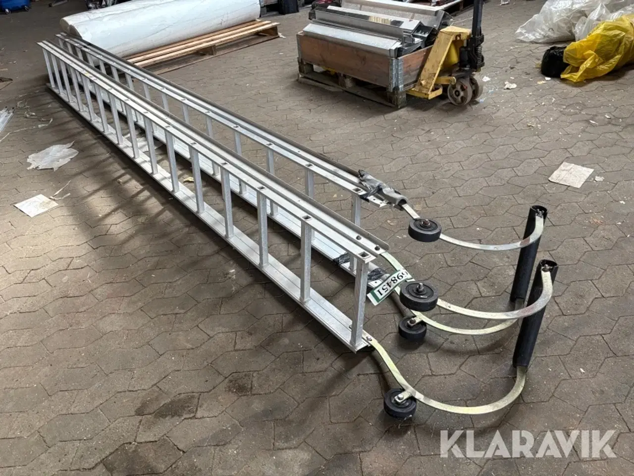 Billede 2 - Rygningsstiger Jumbo 4,5 meter 2 styk
