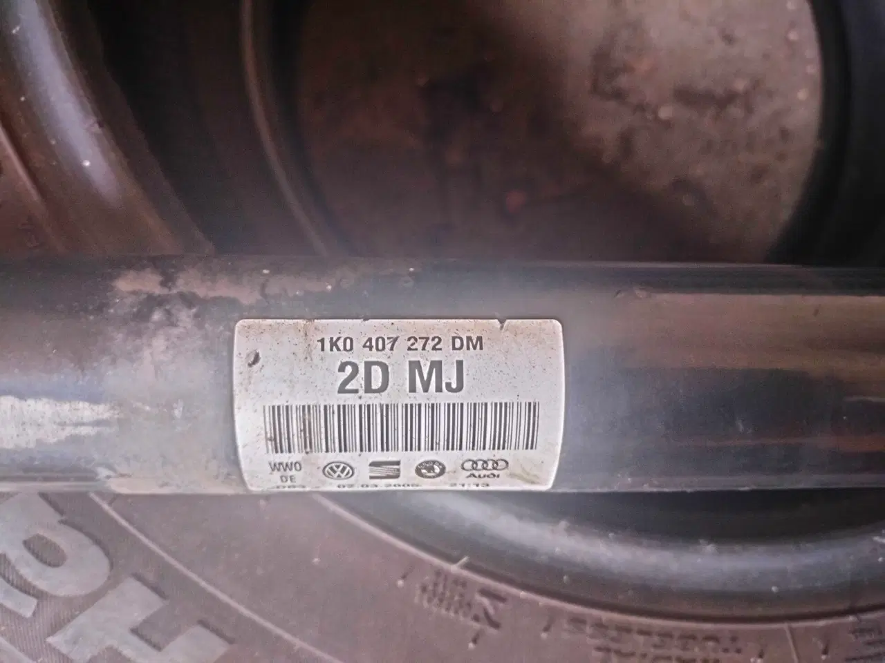 Billede 2 - Original drivaksel højre VW Golf 5 / 6