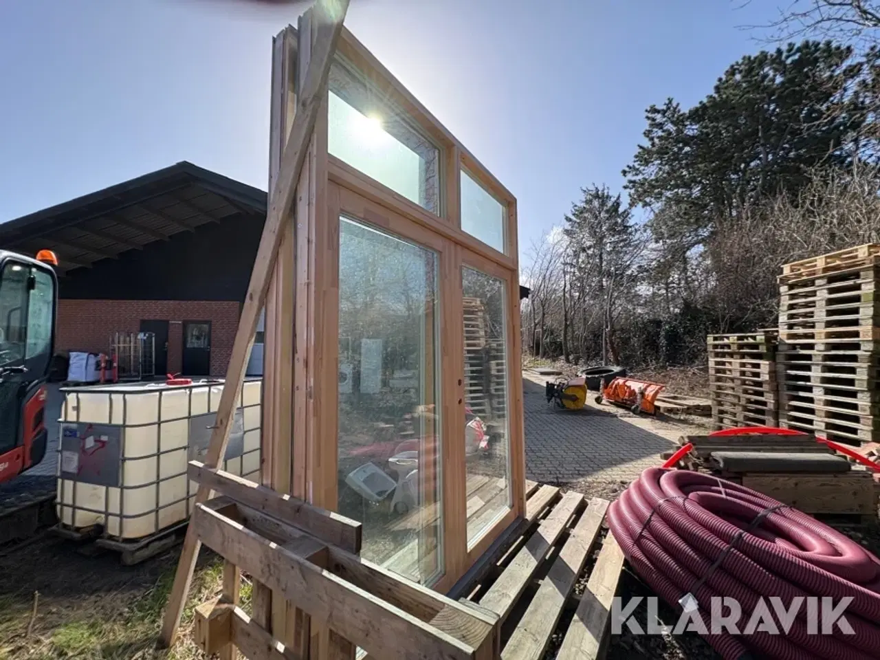 Billede 5 - Dør parti Velfac Ribo alu 3 lags