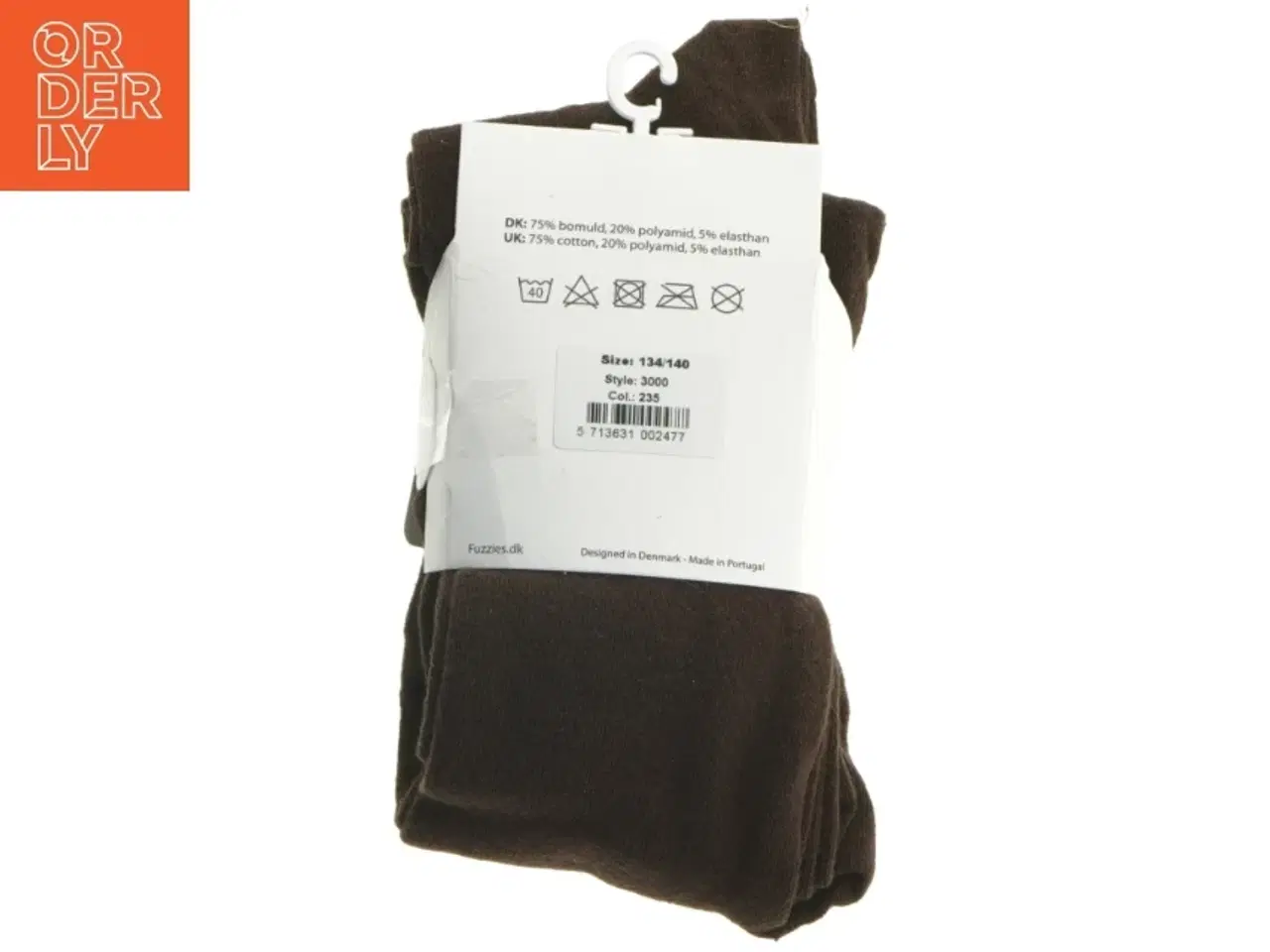 Billede 4 - Brune fuzzi strømpebukser fra Fuzzies (str. 140)
