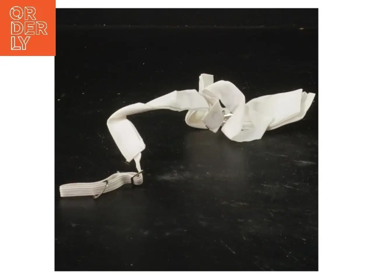 Billede 2 - Hvid butterfly (str. Ø 13 cm)