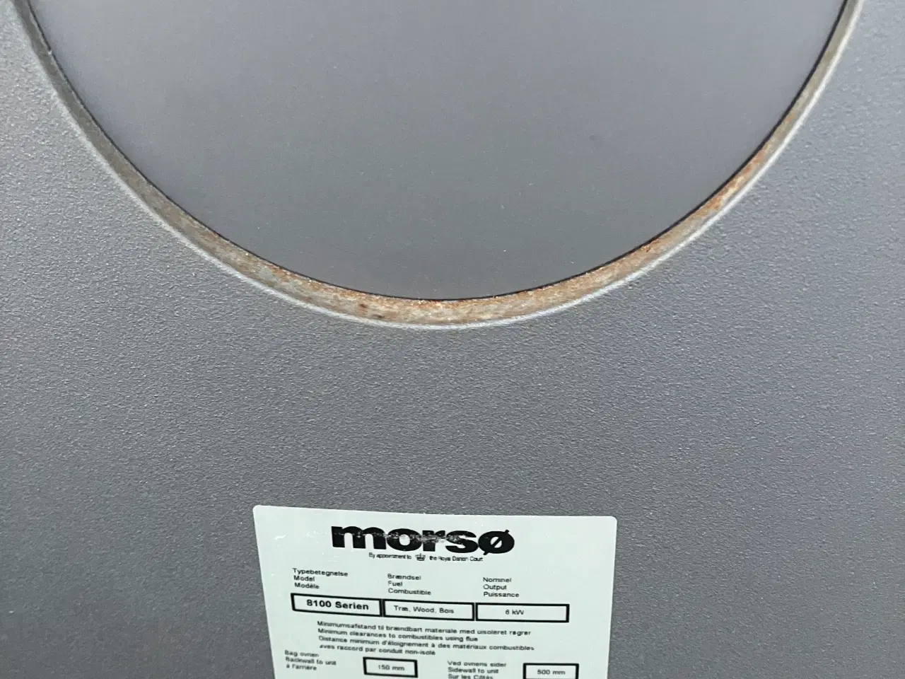 Billede 4 - Brændeovn Morsø