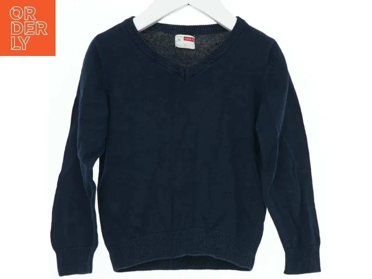 Billede 1 - Marineblå V-hals Trøje fra Name It fra Name It (str. 98)