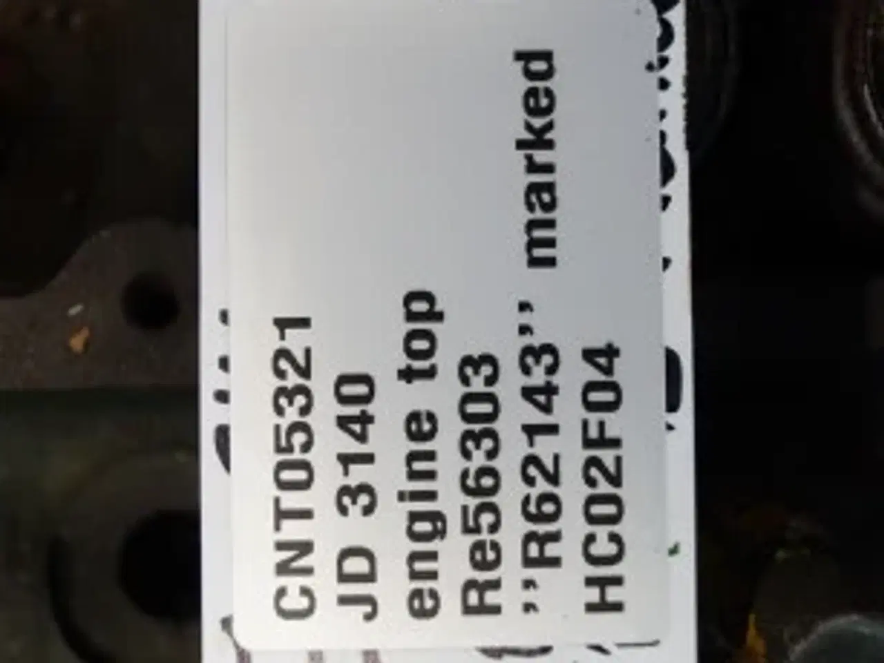 Billede 2 - John Deere 6359T Topstykke RE56303