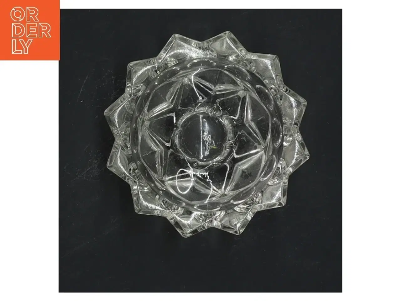 Billede 3 - Glas lysestage (str. Ø 9 cm)