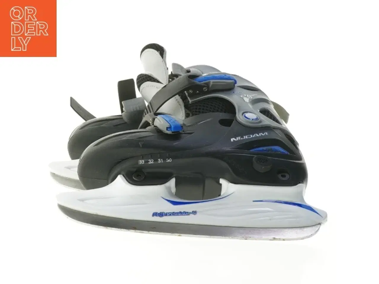 Billede 1 - Justerbare skøjter fra Nijdam (str. 30 til 33 )