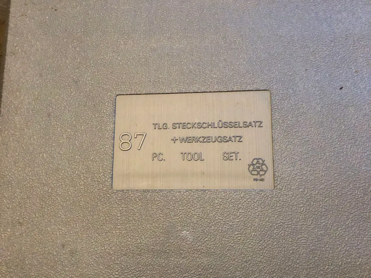 Billede 2 - Topnøglesæt 87 dele