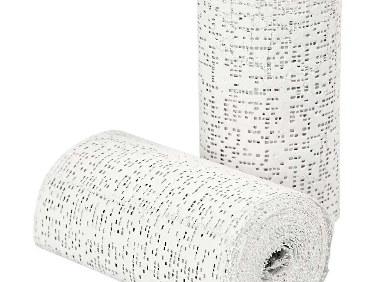 Billede 1 - Hvid Gipsgaze 2,7 M x 10 cm - Klar til Brug