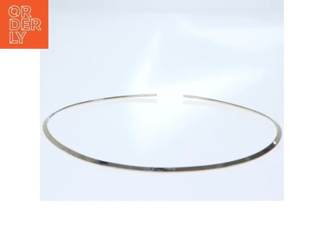 Billede 3 - Sølvfarvet halskæde (str. 15 x 13 cm)