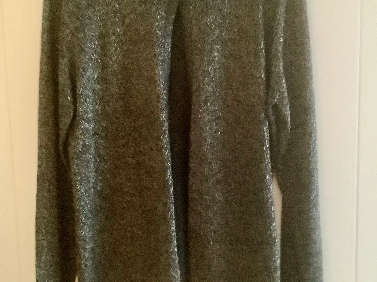 Billede 1 - Vintage dame cardigan med metaltråde.