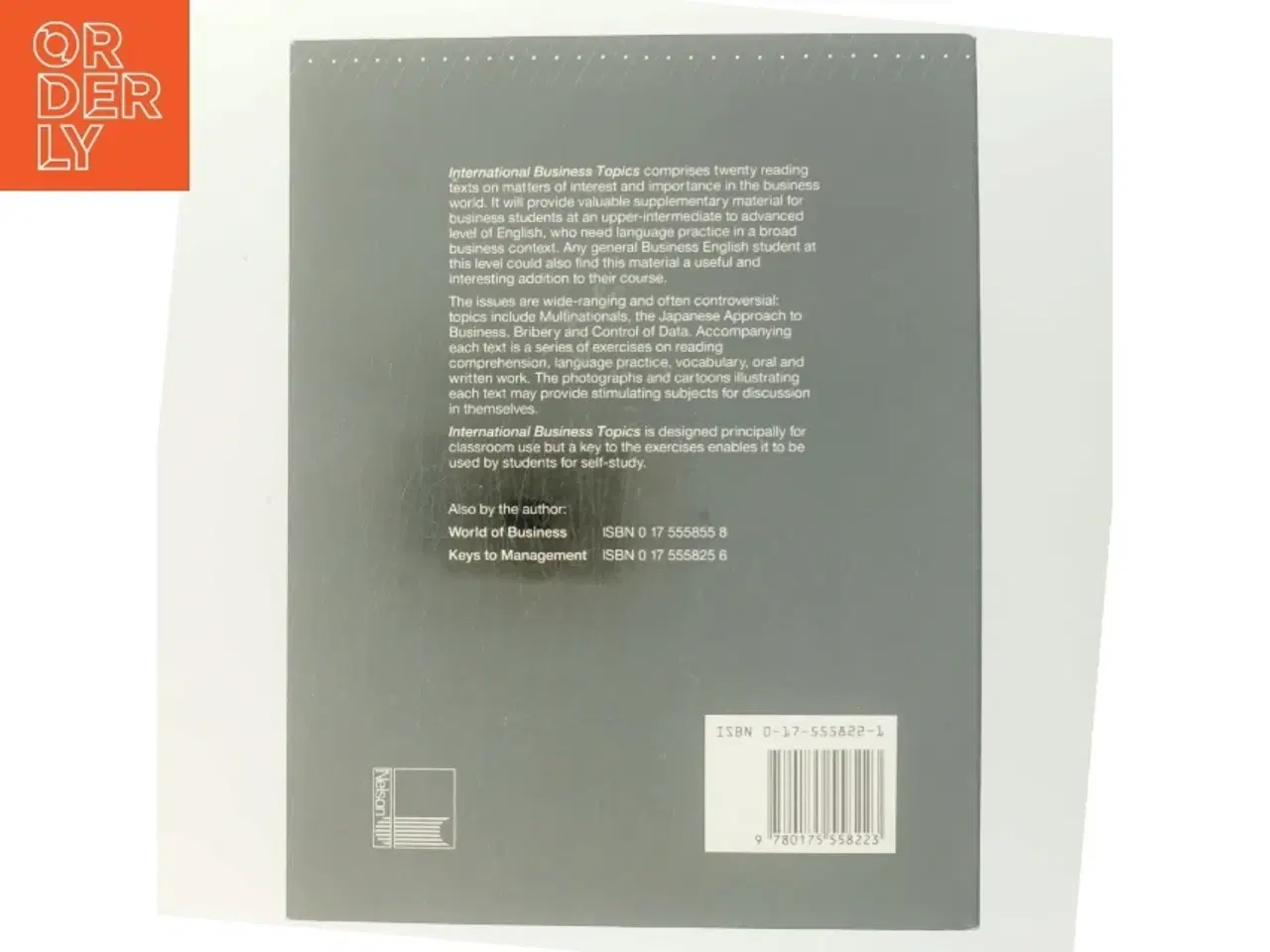 Billede 3 - International Business Topics af David Cotton (Bog)