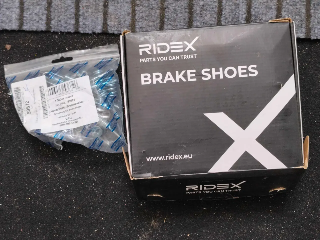 Billede 9 - Trækaksler m/tilbehør samt bremse bakker til troml