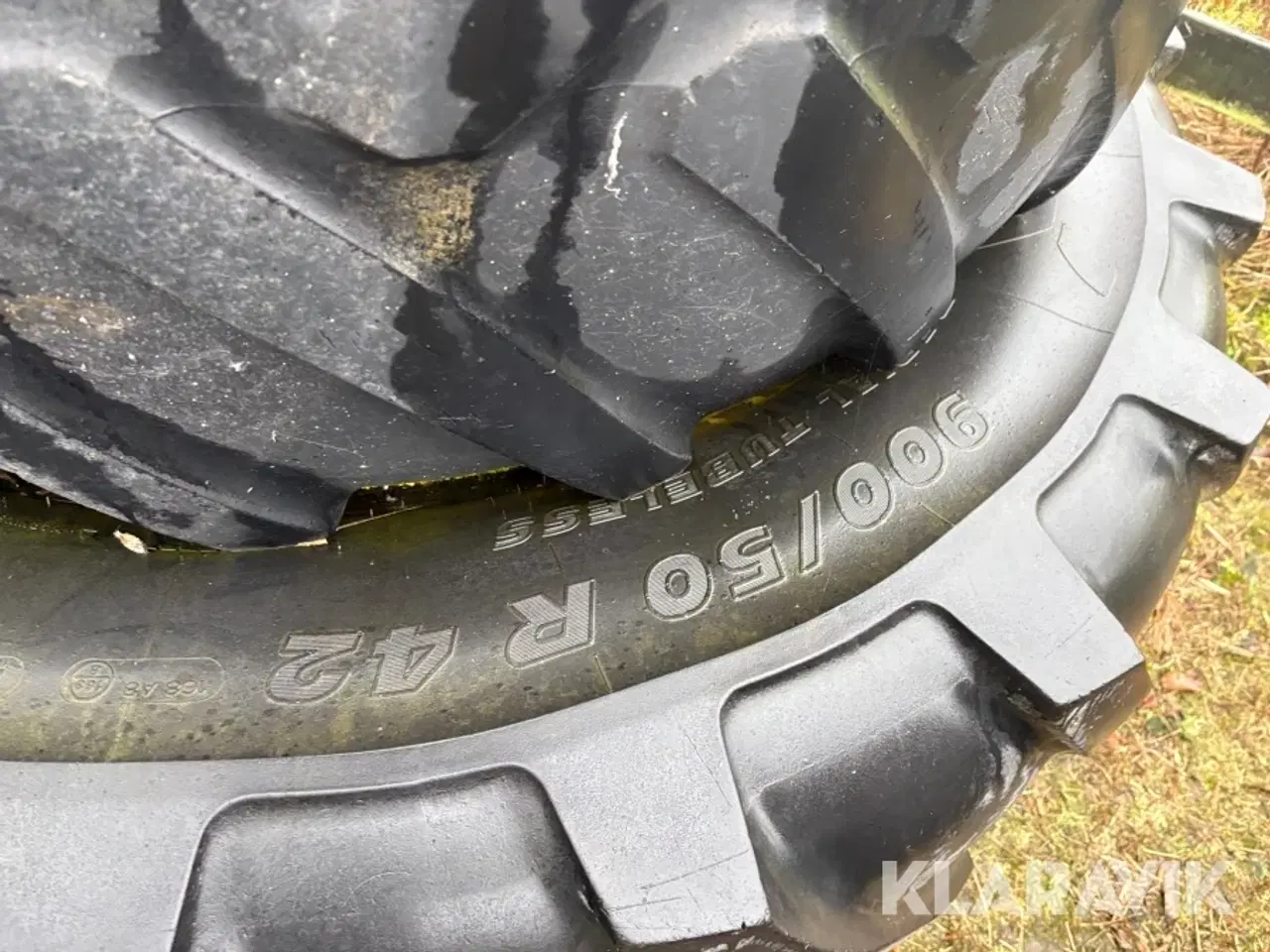 Billede 11 - Traktordæk til John Deere Michelin - fuldt sæt til for og bag