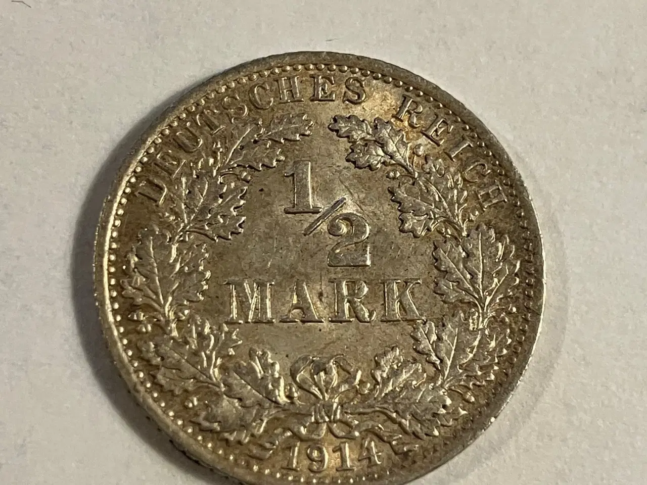 Billede 1 - 1/2 Mark 1914 Germany