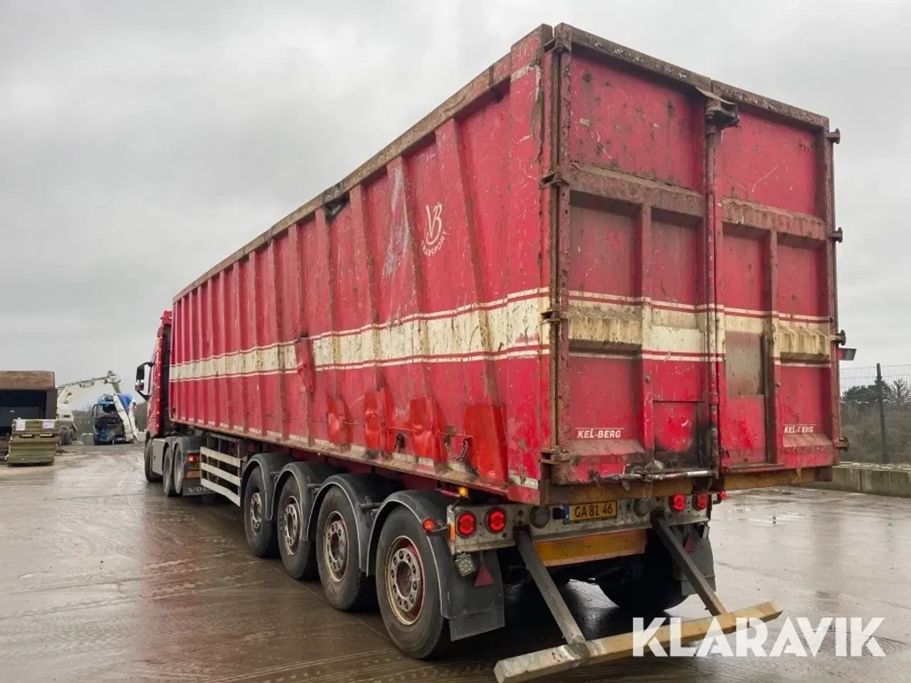 Billede 3 - Tiptrailer Kel-Berg T363V