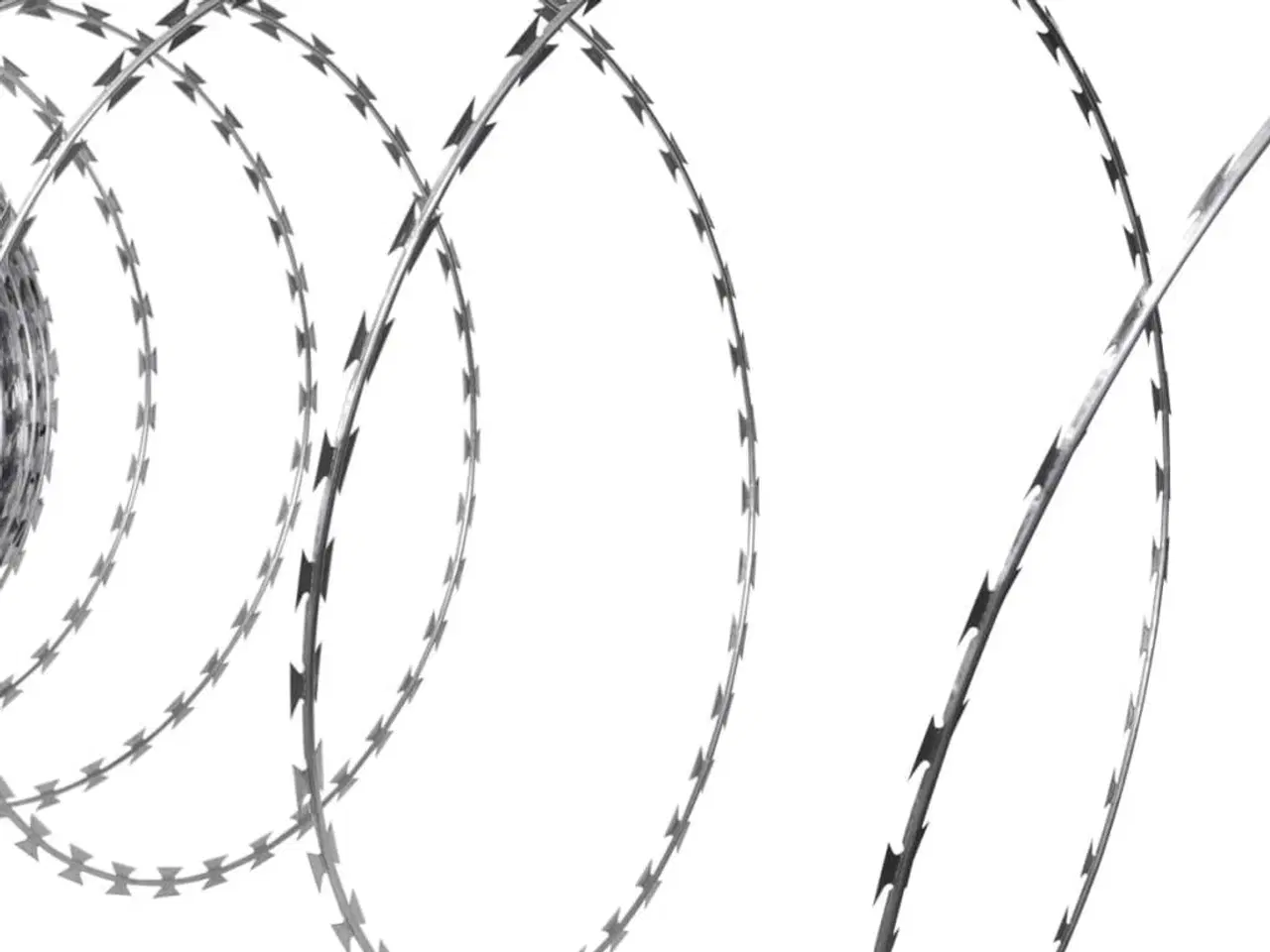 Billede 1 - Pigtråd 60 m galvaniseret stål