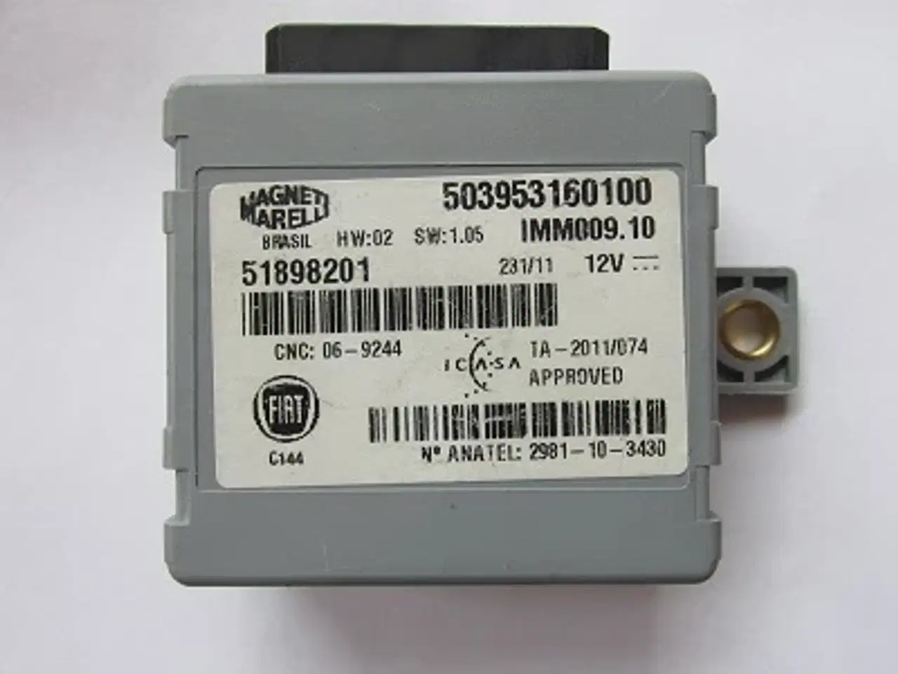 Billede 1 - TMPro Software modul 194 – Fiat Sydamerika immobox Marelli IMM009.10