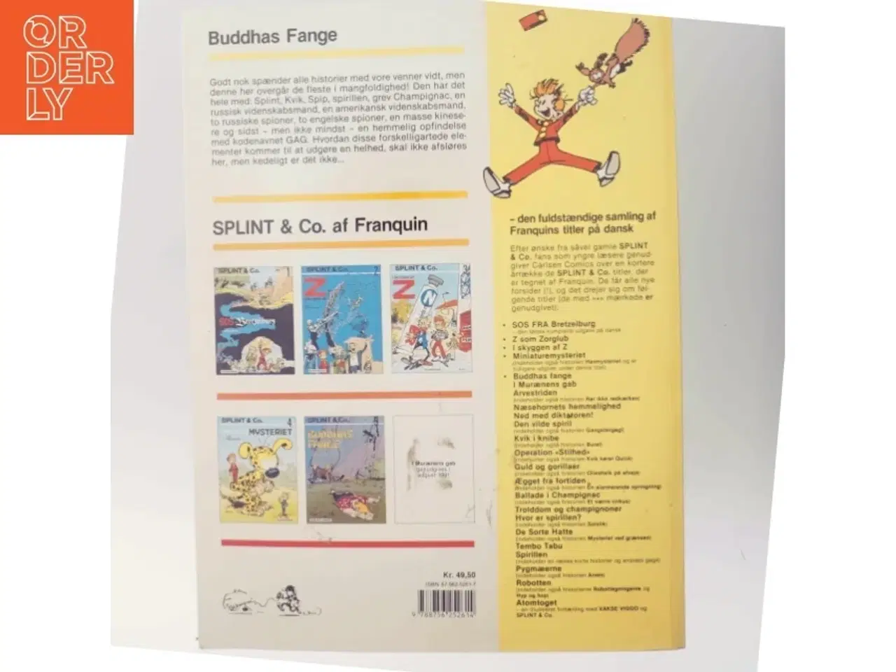 Billede 3 - Splint og Co - Buddas fange af Franquin (Bog)