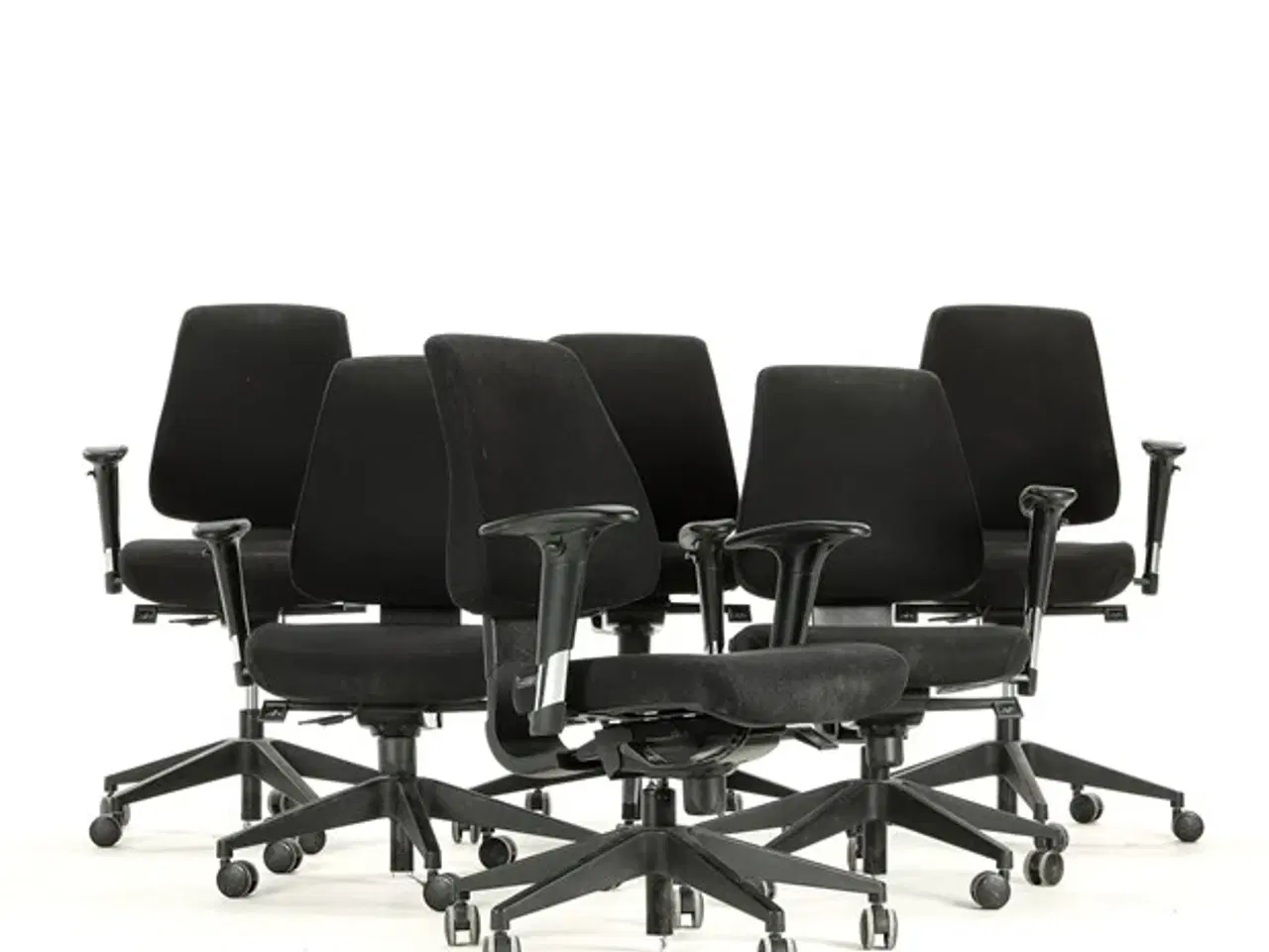 Billede 1 - Gode justerbare kontorstole 