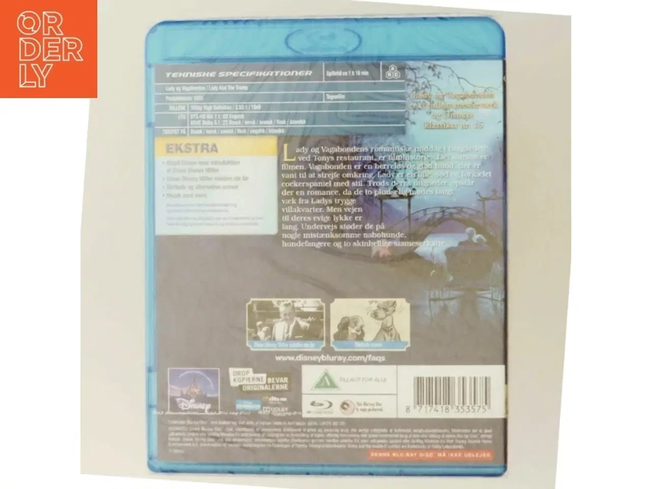 Billede 3 - Lady og Vagabonden Blu-Ray