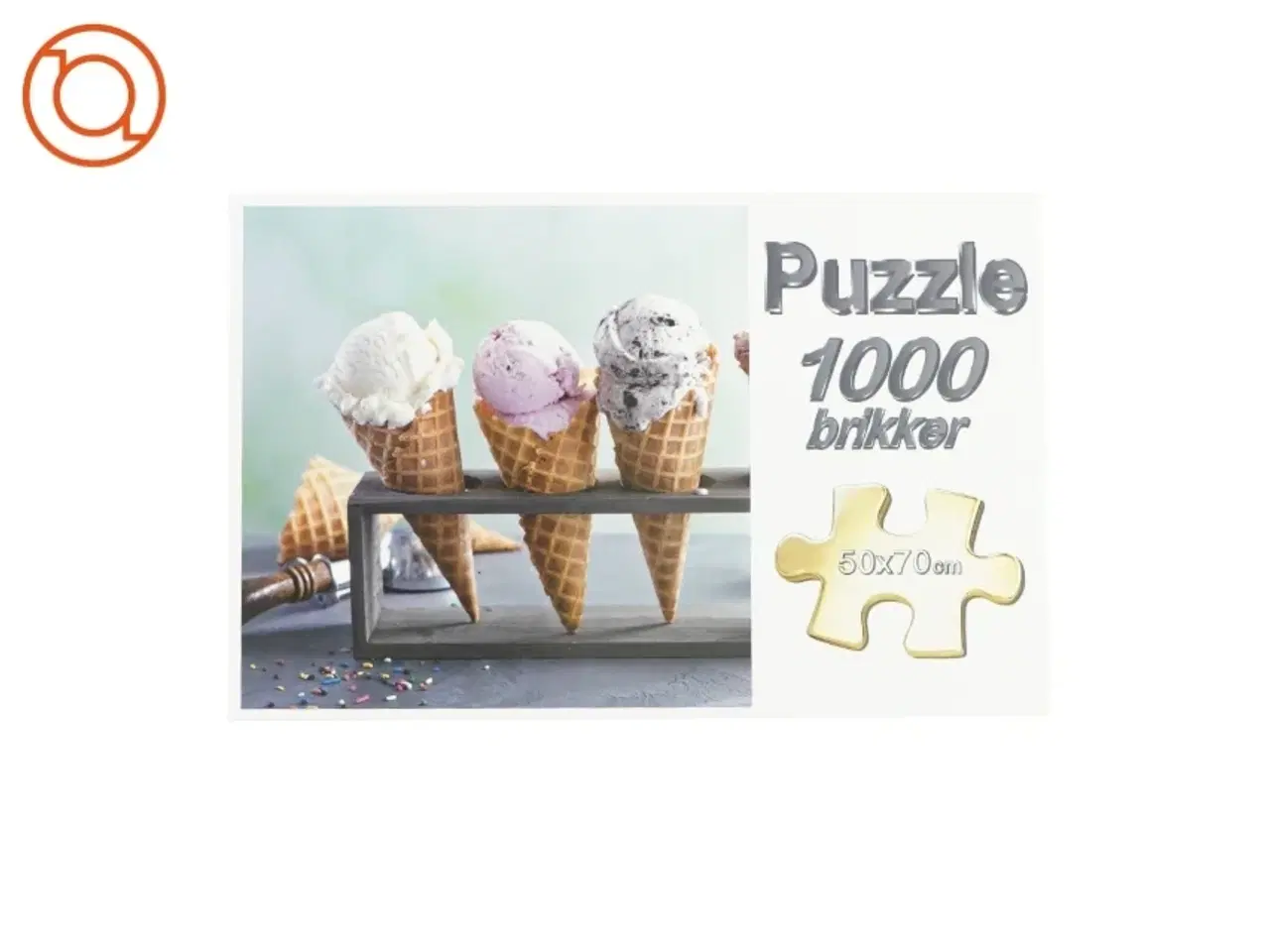 Billede 1 - Puslespil med 1000 brikker