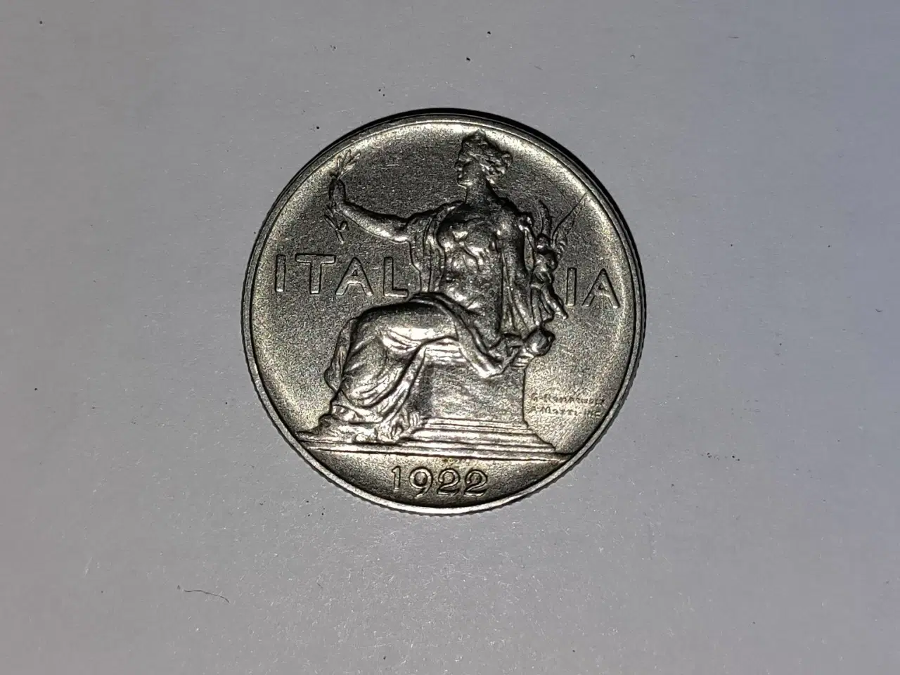 Billede 2 - 1 Lire Italy 1922