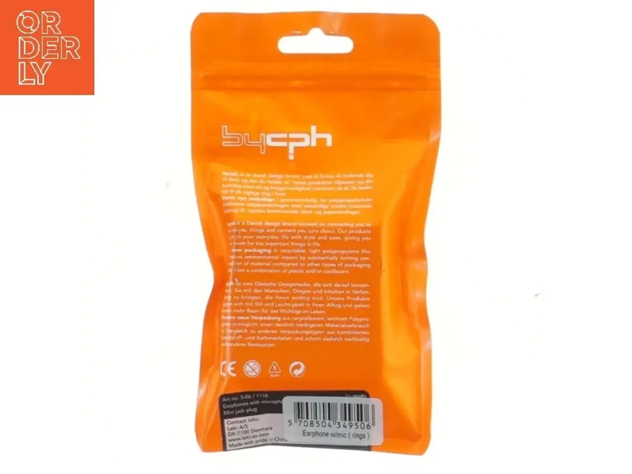 Billede 2 - Øretelefoner med mikrofon fra bycph