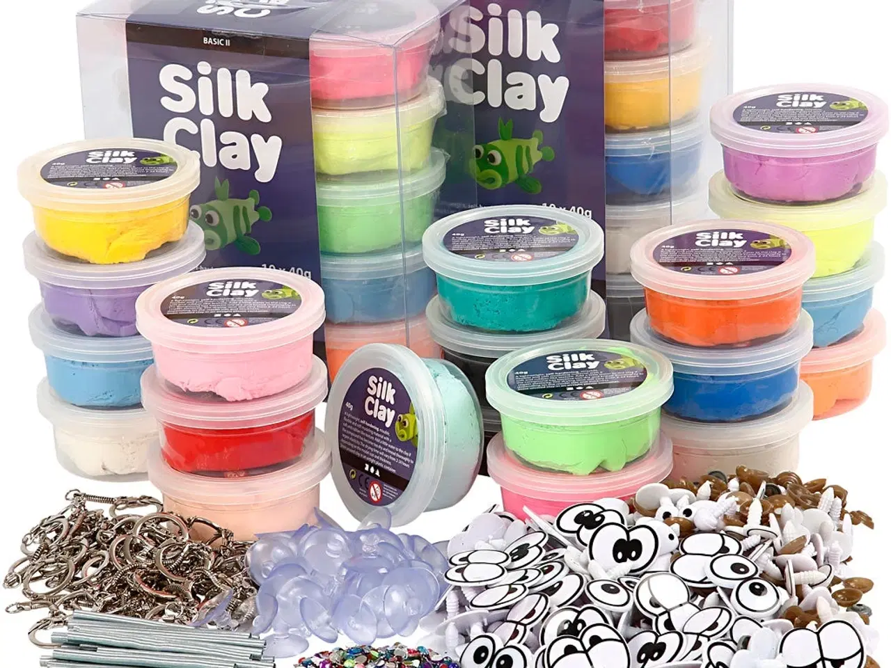 Billede 1 - Funny Friends: Stort Kreativt Sæt til Leg og Skabelse