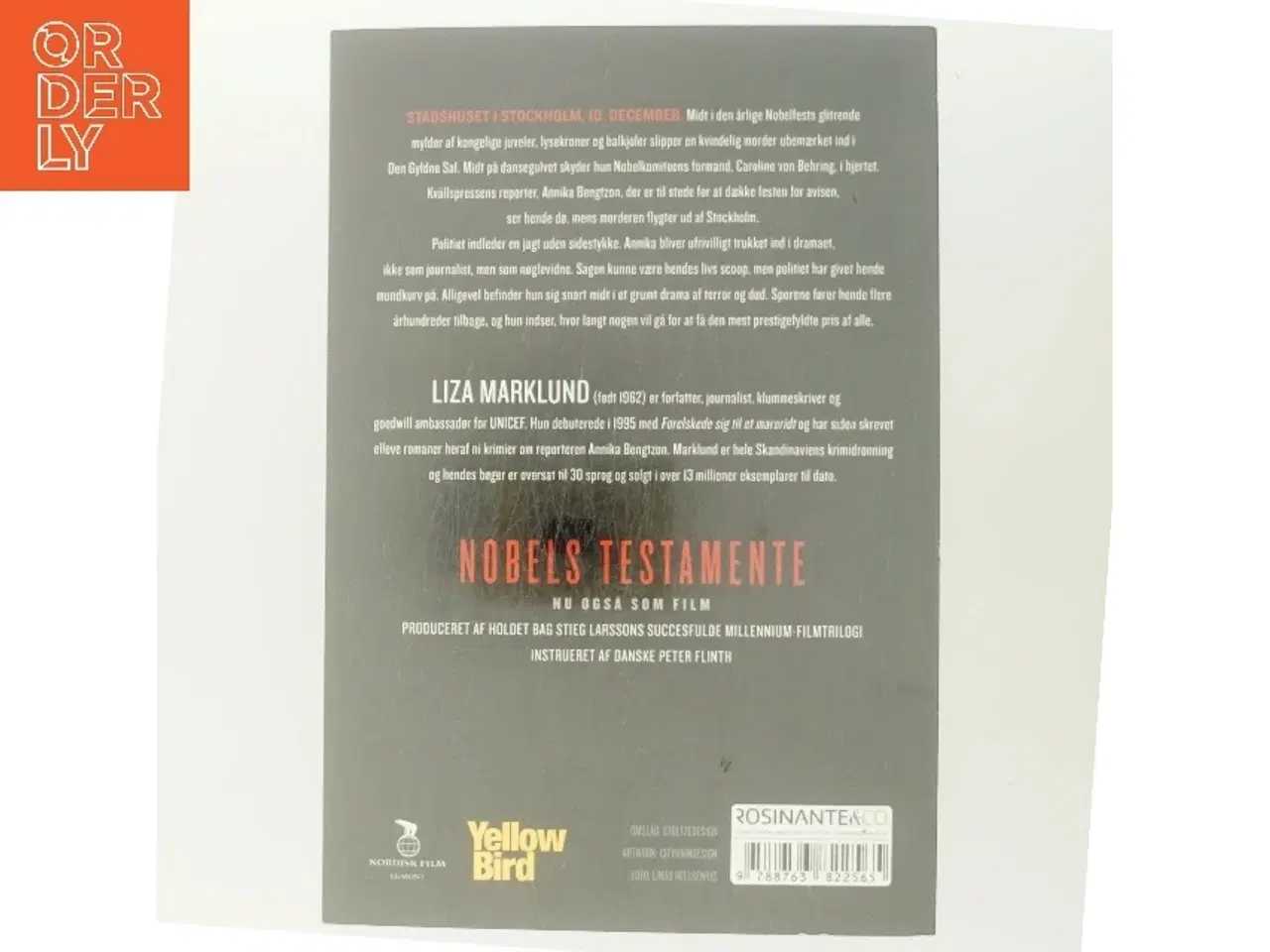 Billede 3 - Nobels testamente af Liza Marklund (Bog)