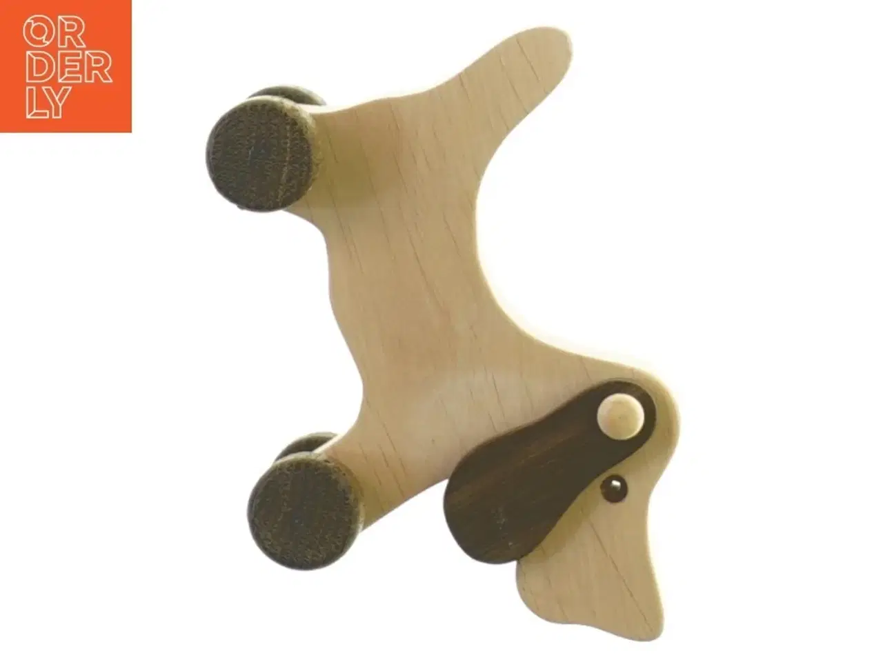 Billede 4 - Rullende hund (str. 14 x 10 cm)