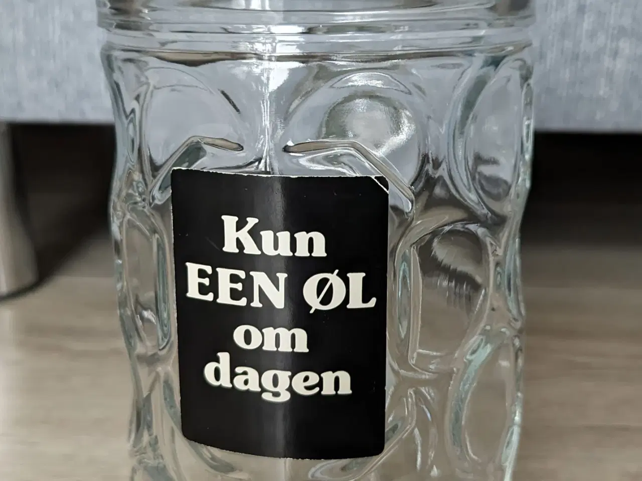 Billede 1 - Ølkrus - kun een øl om dagen