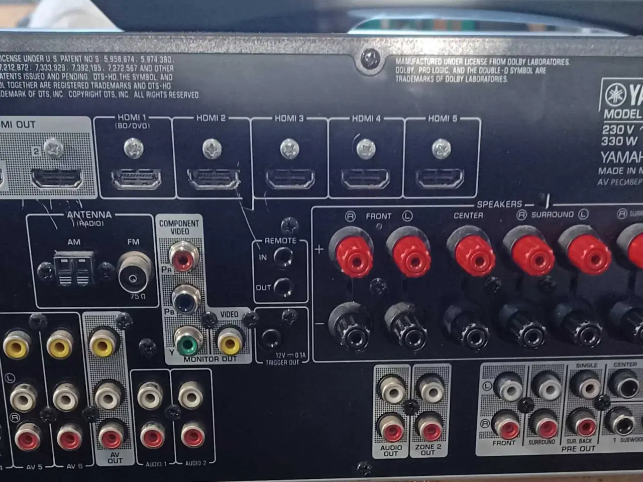 Billede 2 - Fin yamaha sourround netværks recieverer 