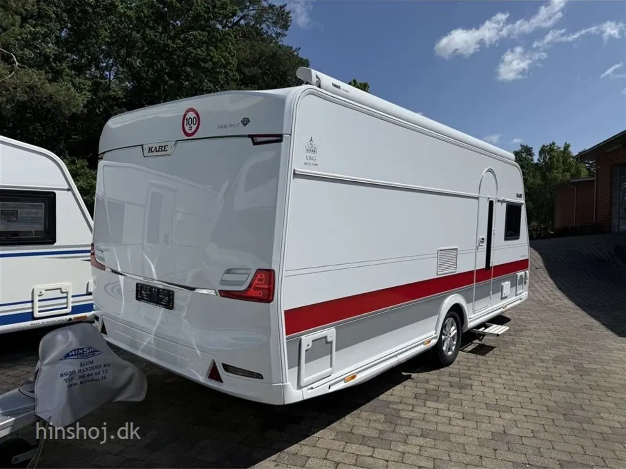 Billede 20 - 2022 - Kabe Ametist 560 XL KS KING SELECTION   Lækker Vintervogn fra Svenske Kabe med  fransk dobbeltseng fra Hinshøj Caravan
