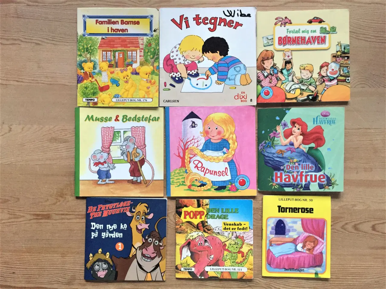 Billede 5 - 6 x 9 børnebøger, Lilleput, Disney m.fl.
