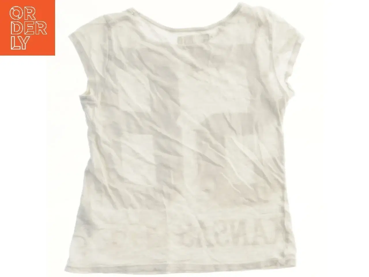 Billede 1 - T-shirt med tryk fra Logg (str. 134)